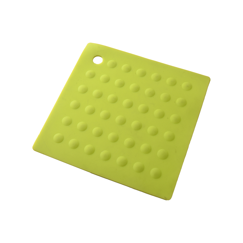 Silicone trivet hot pad square mat