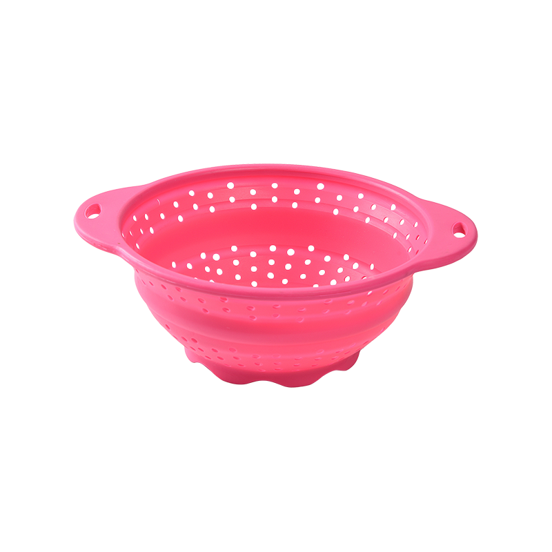 SY3017B silicone foldable colander/middle