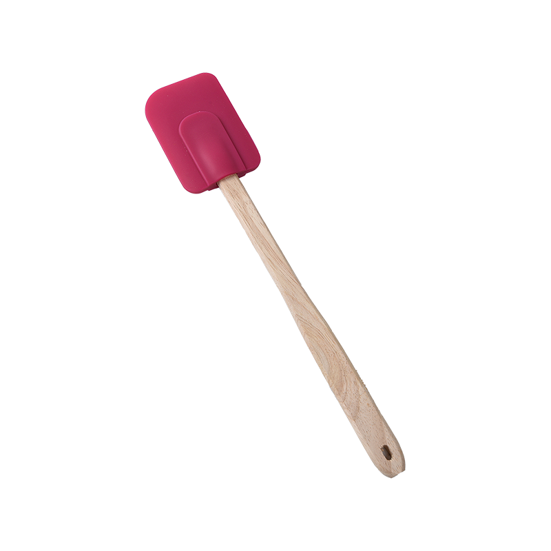 SY5009 silicone w/wood 29cm silicone spatula/ spatula/cooking tools